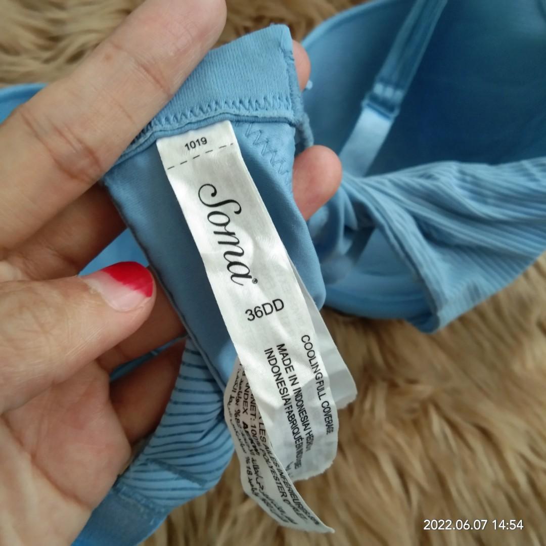 Blue bra, Women's Fashion, New Undergarments & Loungewear on Carousell