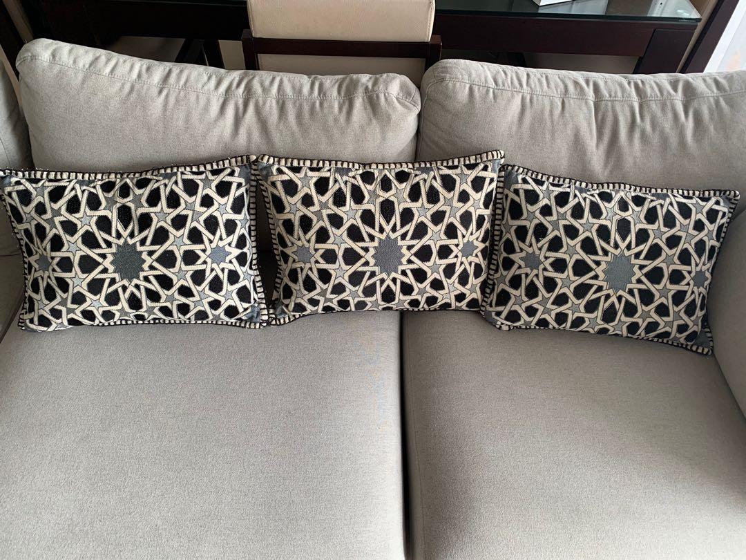 Singapore Trading Company cushions 3 100, Furniture & Home Living