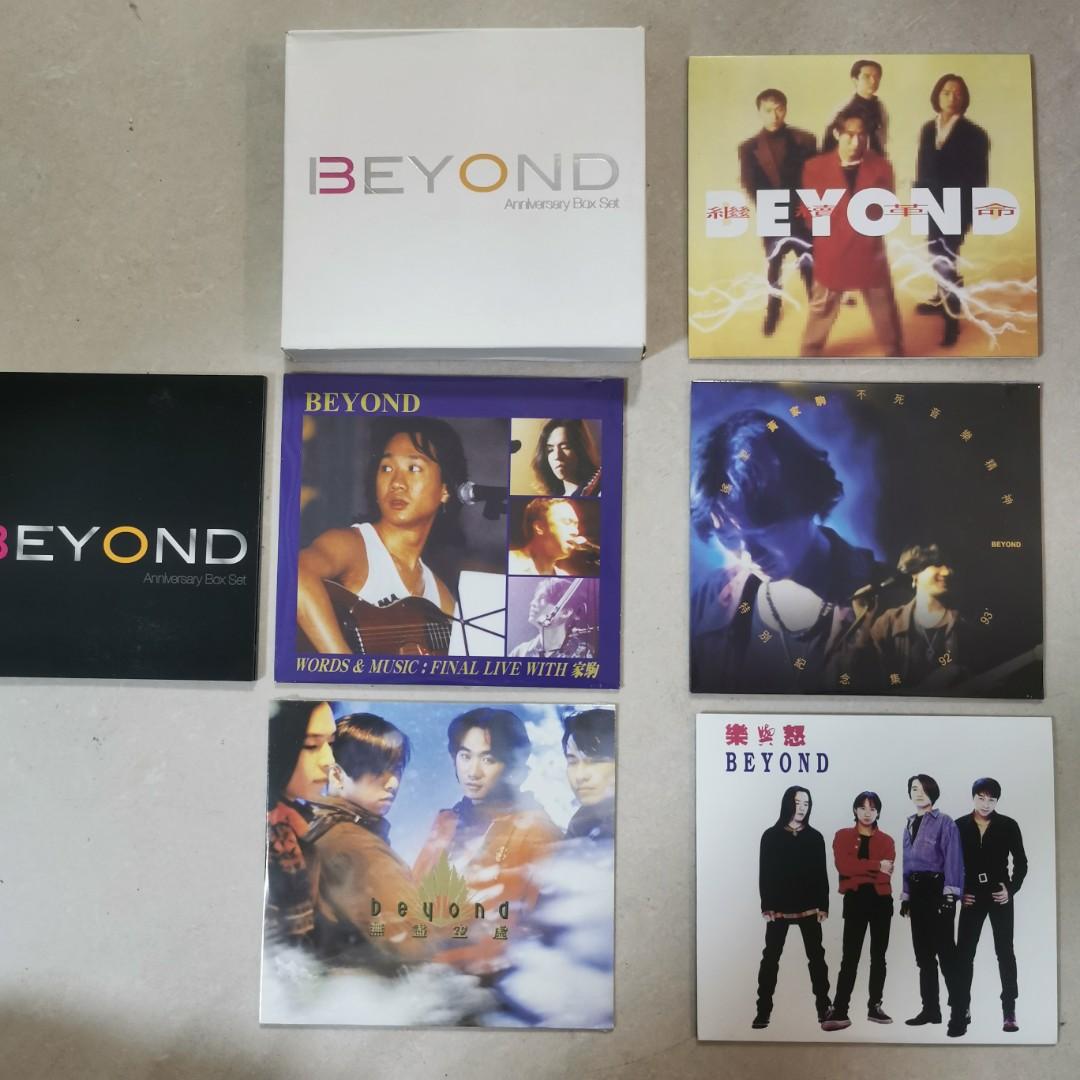 98％new BEYOND-30TH ANNIVERSARY BOX SET (5CD)5金碟(附紙外盒畫冊本 