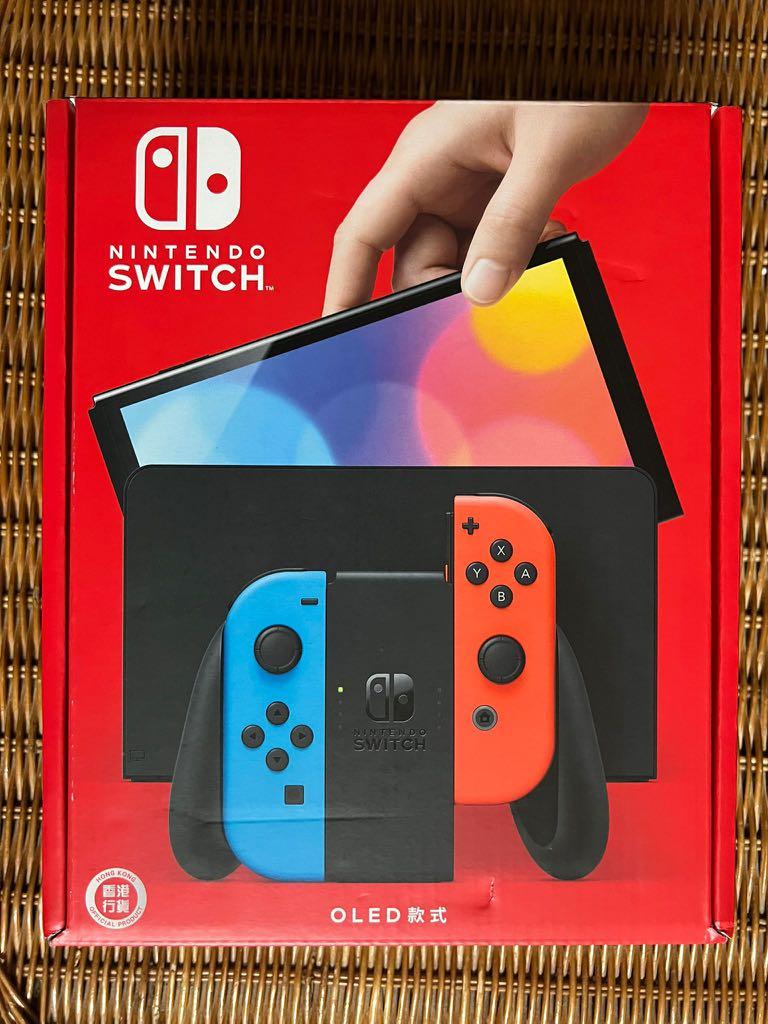 任天堂Nintendo Switch 遊戲主機(OLED款式) 紅藍色HEG-S-KABAA-HKG