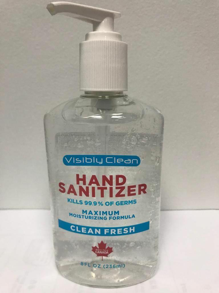 Visibly Clean Hand Sanitizer 236ml