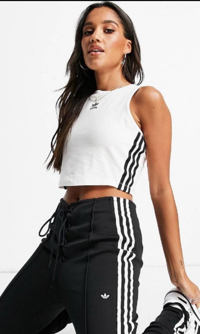 Adidas Adicolor 3 stripe tank top