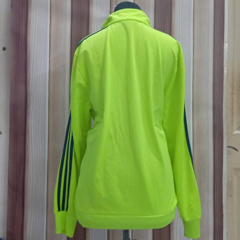 Tracktop ADIDAS Firebird Neon Green Track Jacket Size XL, Fesyen Pria,  Pakaian , Atasan di Carousell