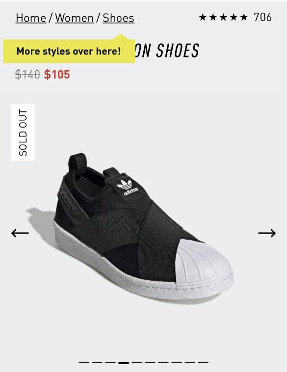 Adidas originals superstar shop slip on shoes