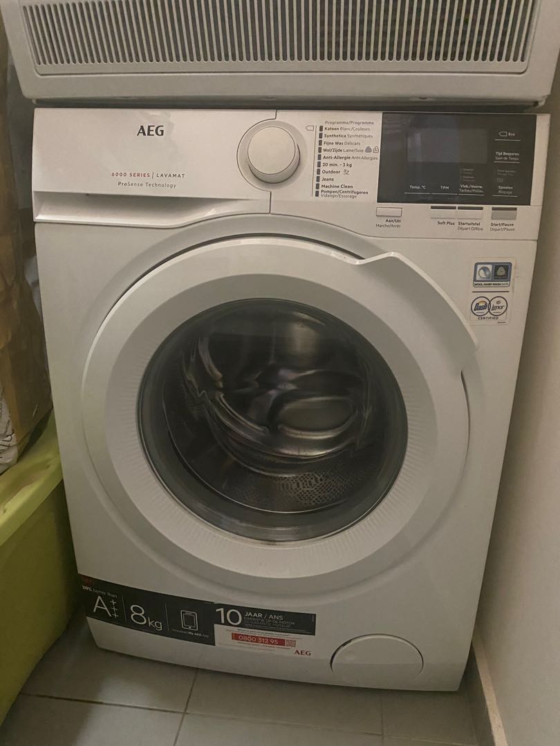 AEG European (German) Stackable Washer and Dryer, TV & Home Appliances