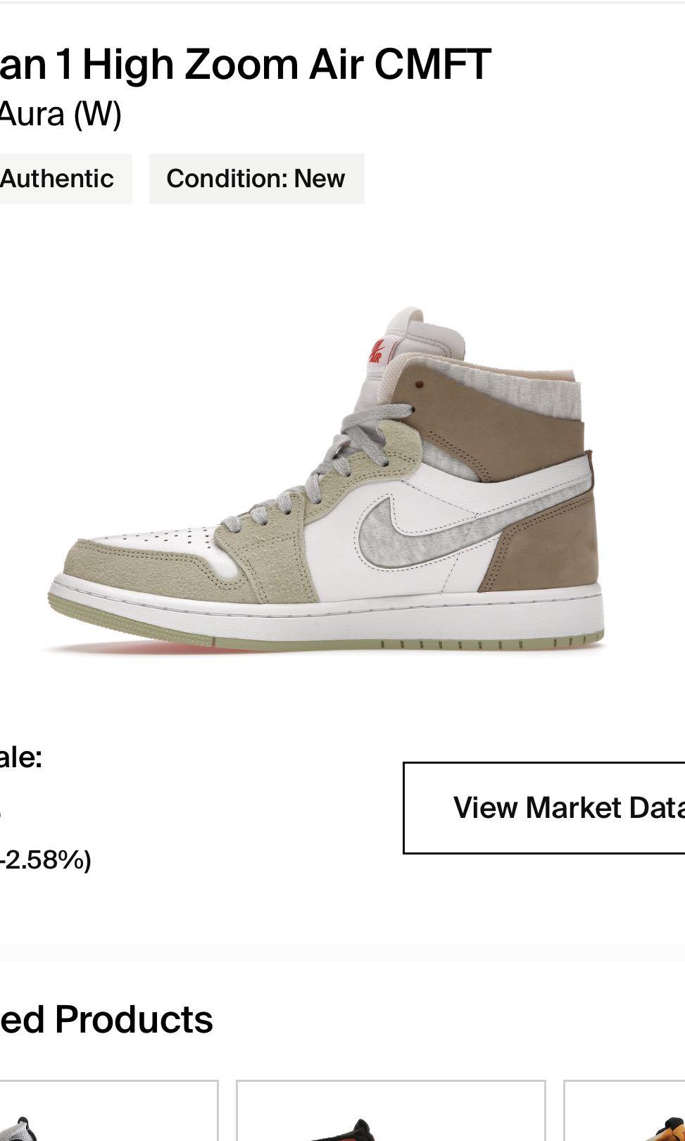 air jordan 1 zoom olive aura