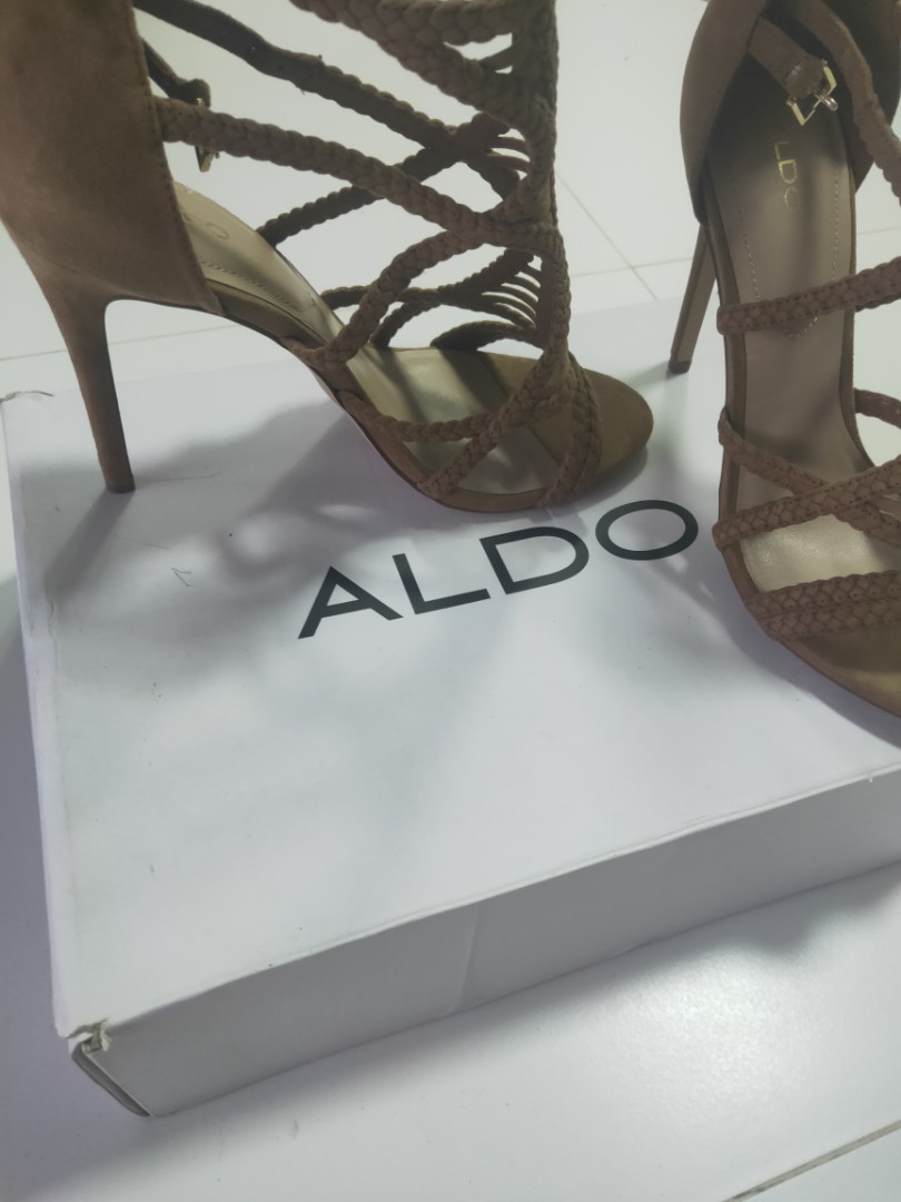 Aldo caged heels 2025