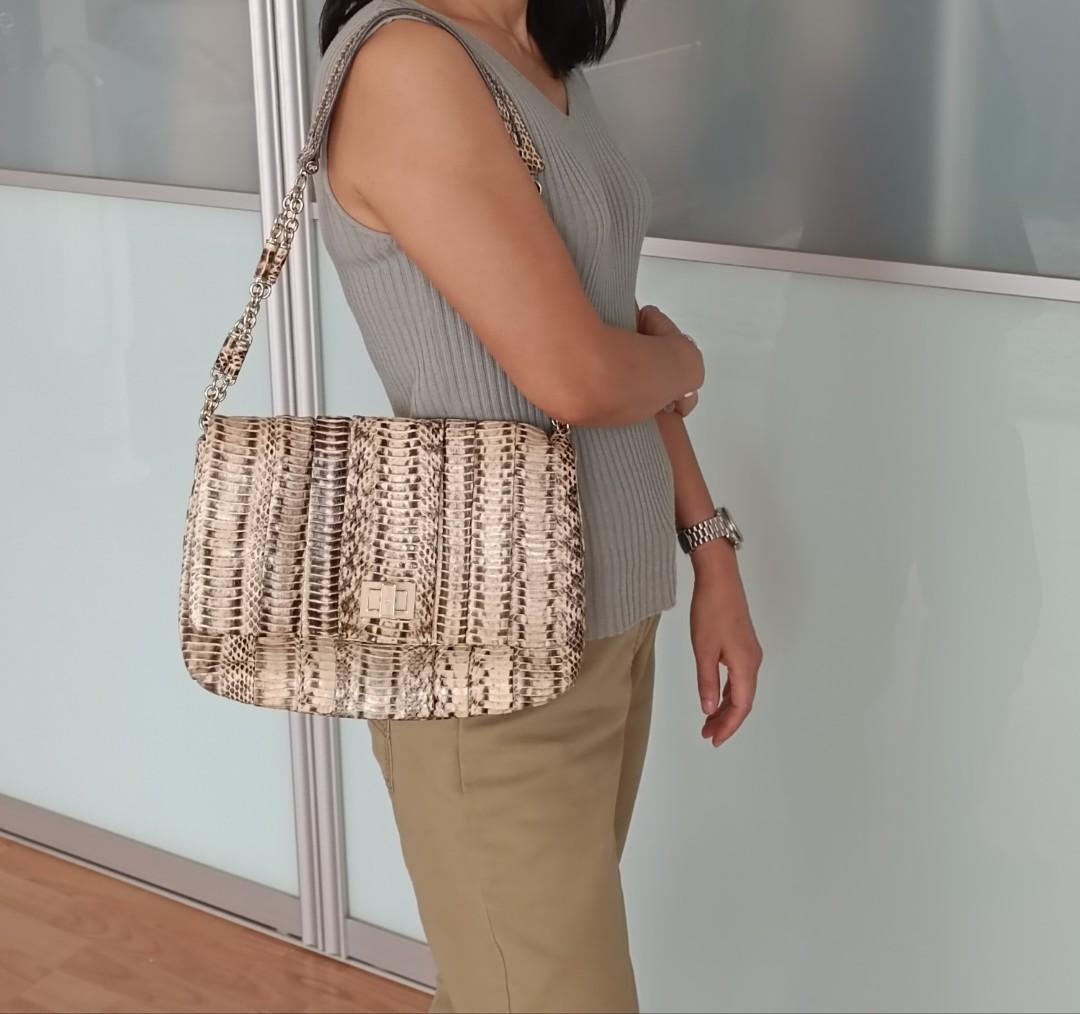 Anya hindmarch snakeskin bag deals