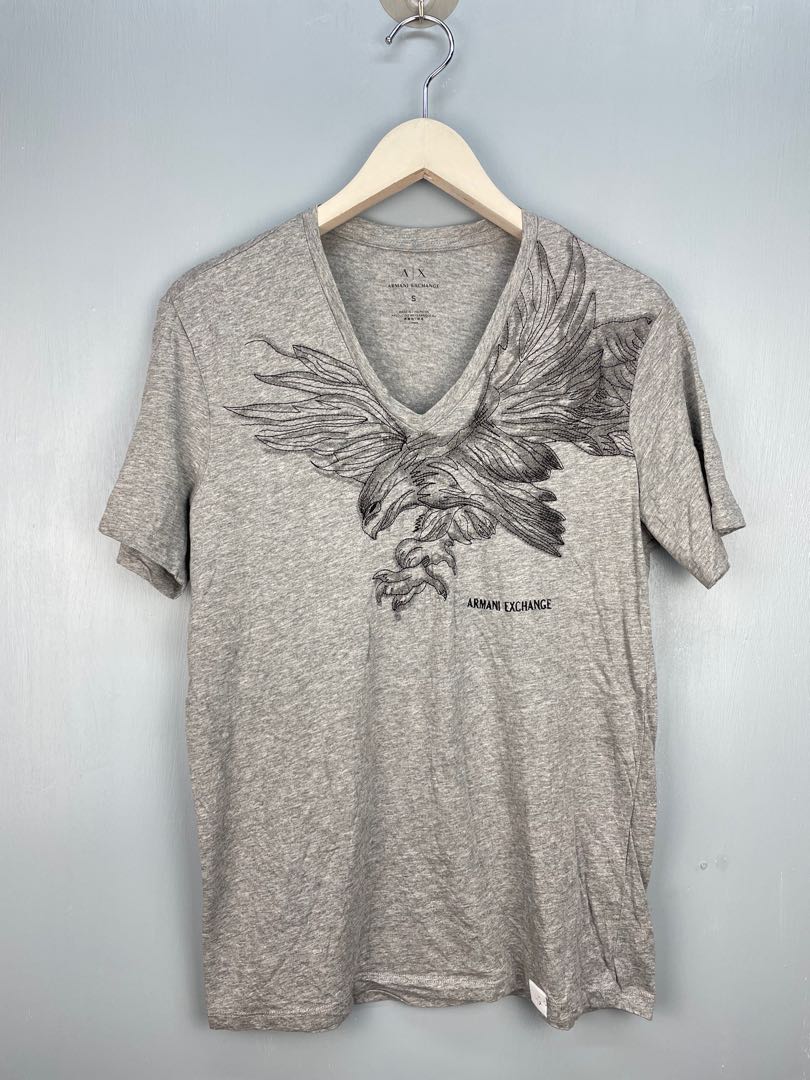Armani exchange men's discount v neck t shirts
