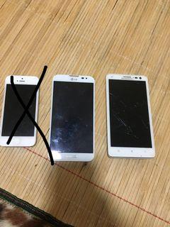Assorted spoiled phone