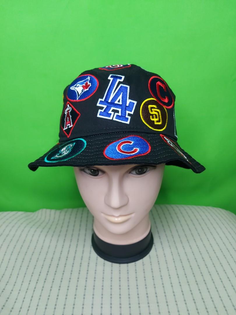 New Era MLB All-Over Logo Bucket Hat