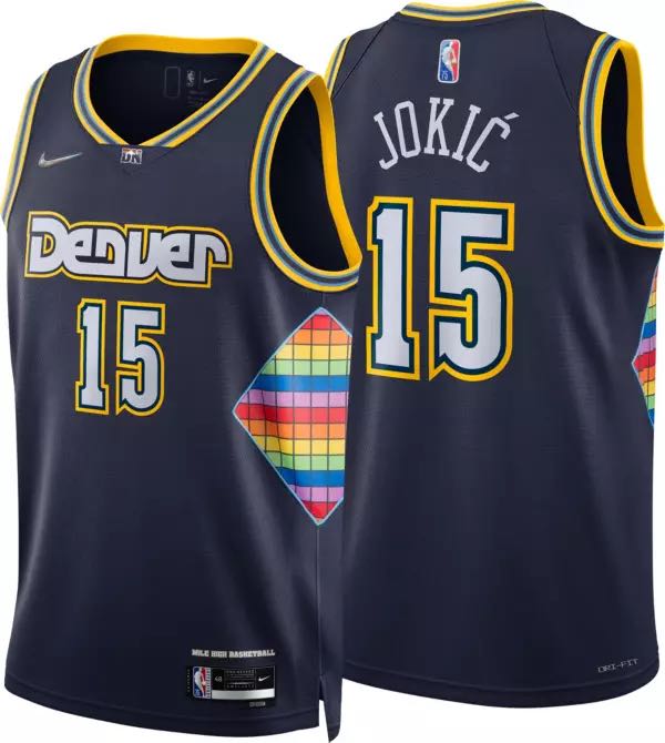 Authentic Nikola Jokic Denver Nuggets NBA Nike City Edition
