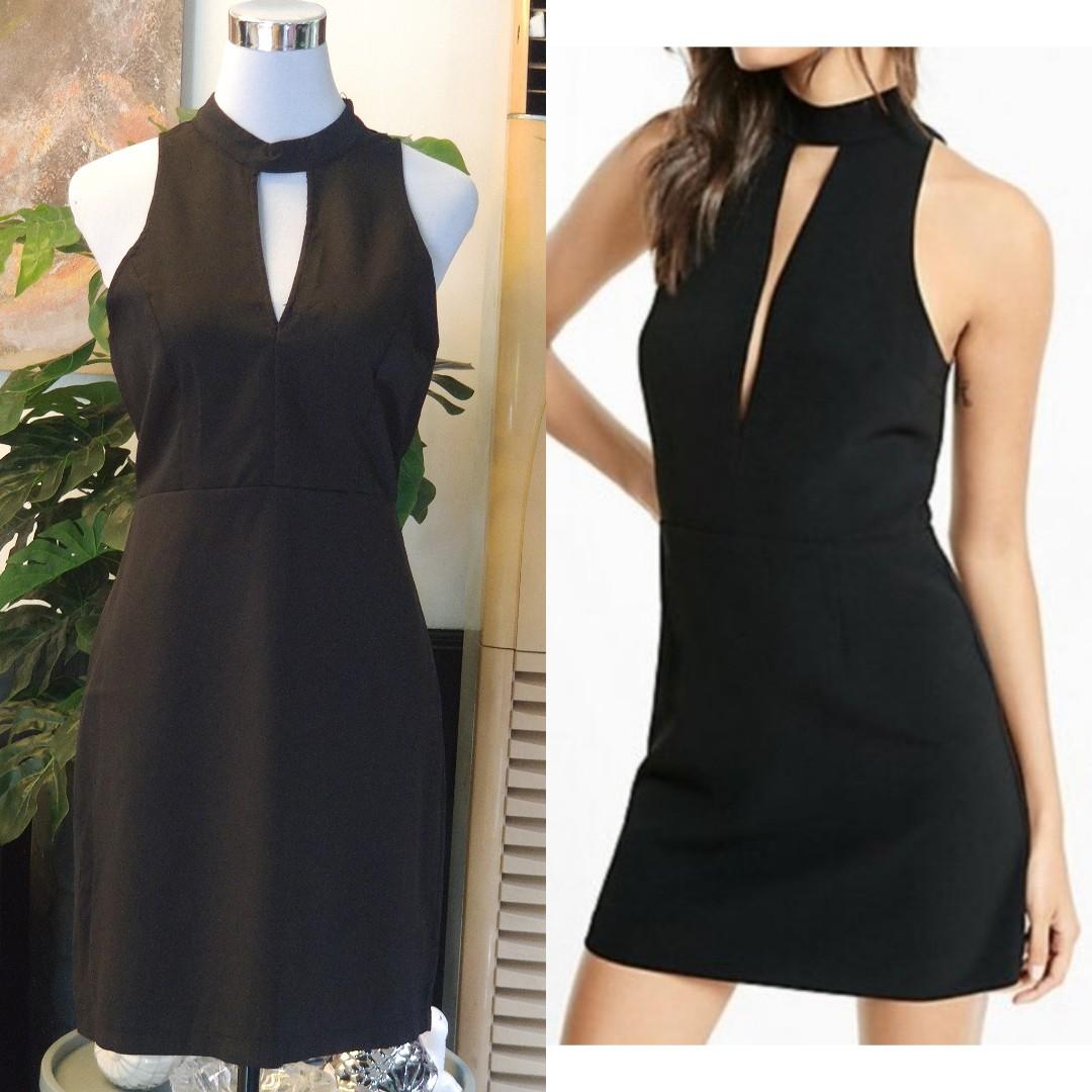 Yoins black dress best sale