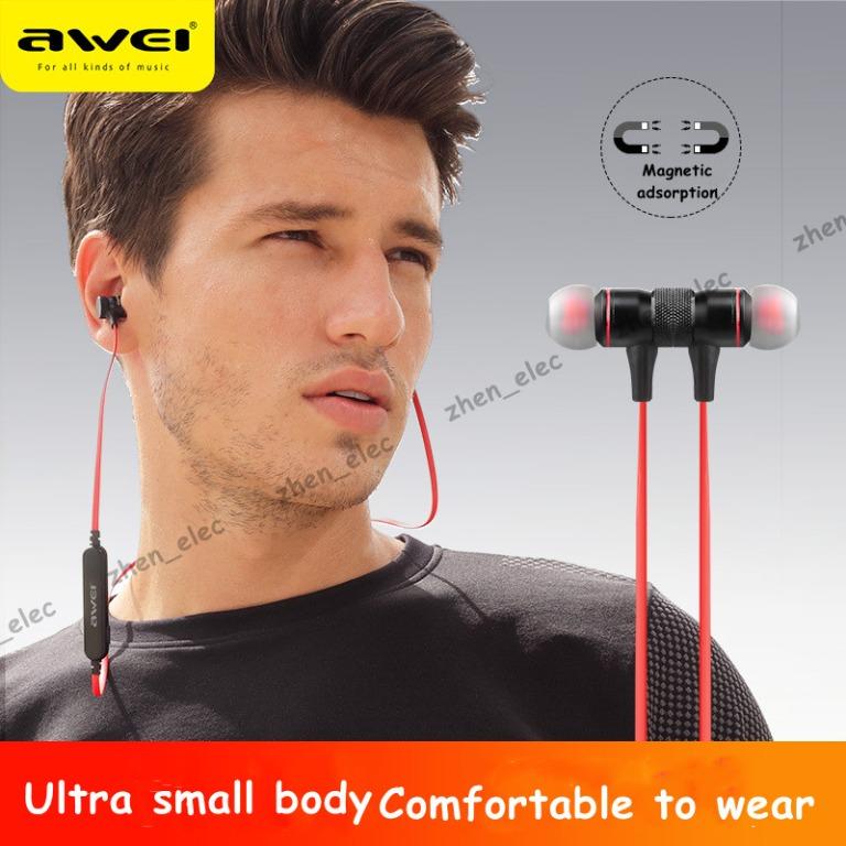 Awei G20BL Bluetooth Earphone Neckband Headphones Wireless Super Bass Headset With Mic Long Battery Life I607260124 Awei G20BL Bluetooth Earphone Neckband Headphones Wireless Super Bass Headset With Mic Long Battery Life I607260124