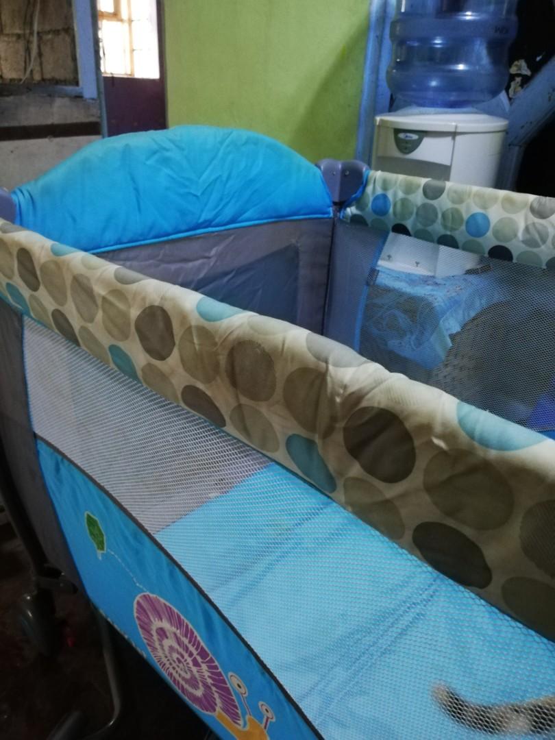 Baby 1st Crib with Rocking System / Playpen, Babies & Kids, Baby