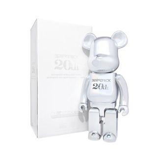 Bearbrick be@rbrick 20th anniversary deep chrome 400% 空山基
