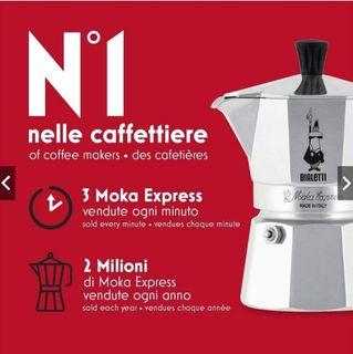 Bialetti - Moka Express: Iconic Stovetop Espresso Maker, Makes Real Italian  Coffee, Moka Pot 18 Cups (27 Oz - 810 Ml), Aluminium, Silver