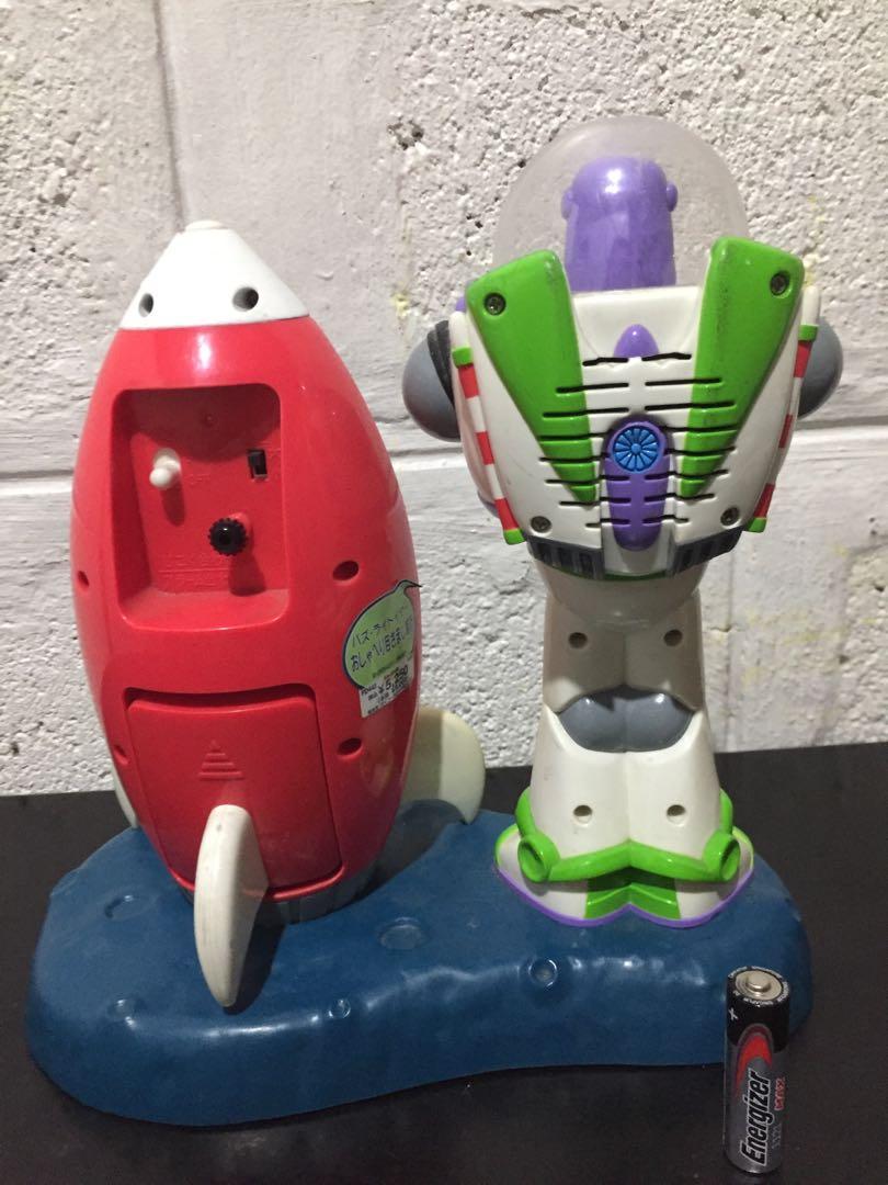 Buzz Lightyear Alarm Clock, Hobbies & Toys, Toys & Games on Carousell
