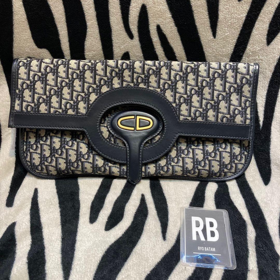 dior foldover clutch