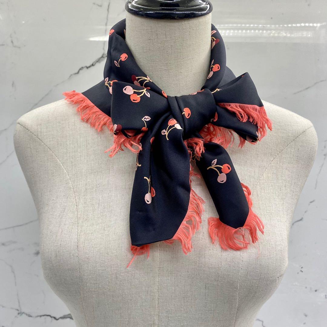 coach silk scarves