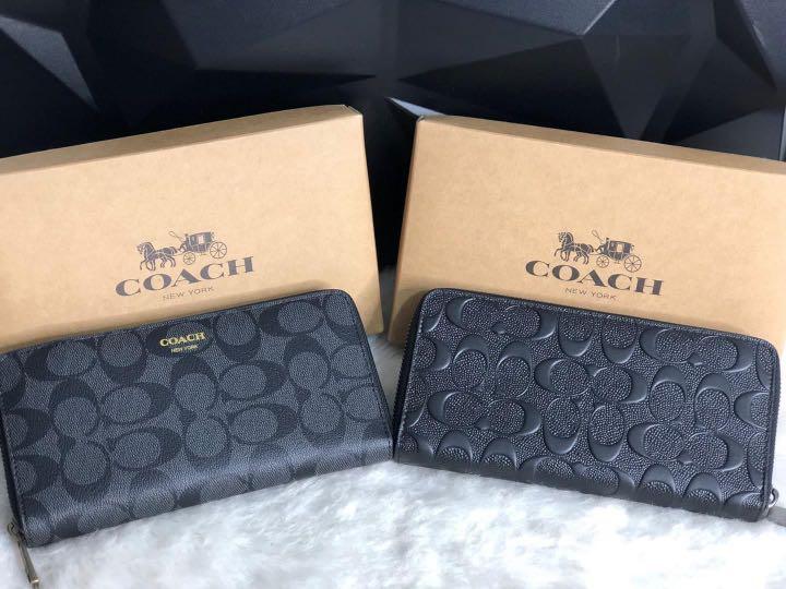 READY STOCK F75910 Coach Wallet monogram, Men's Fashion, Watches &  Accessories, Wallets & Card Holders on Carousell