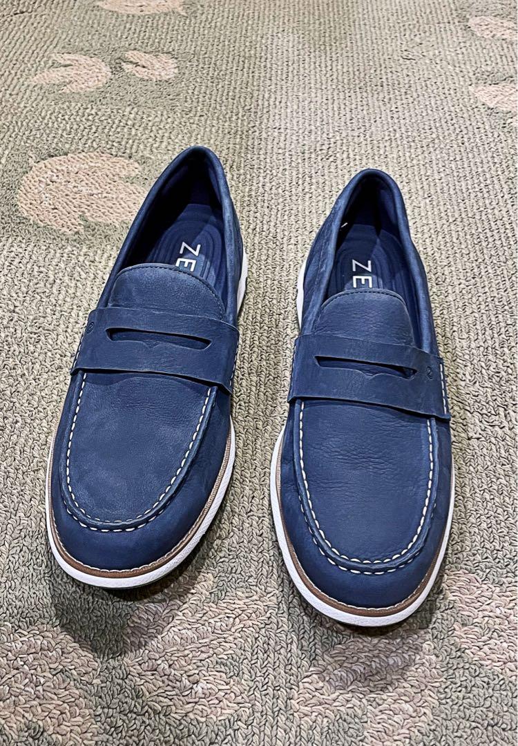 Cole haan blue loafers clearance