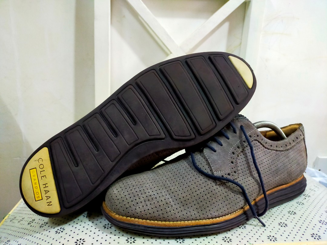 Cole Hans suede leather 11uk 30cm Men s Fashion Footwear Casual