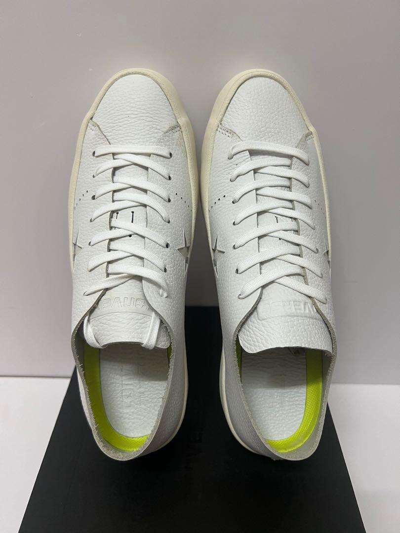 Converse one star hotsell prime ox trainers white