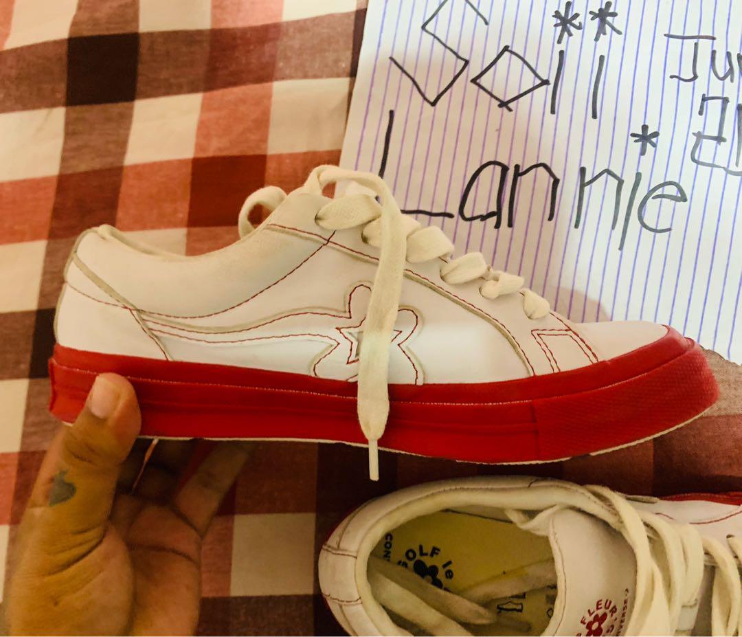 Golf le shop fleur red shoes