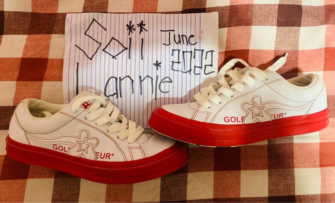 Golf le new arrivals fleur red shoes