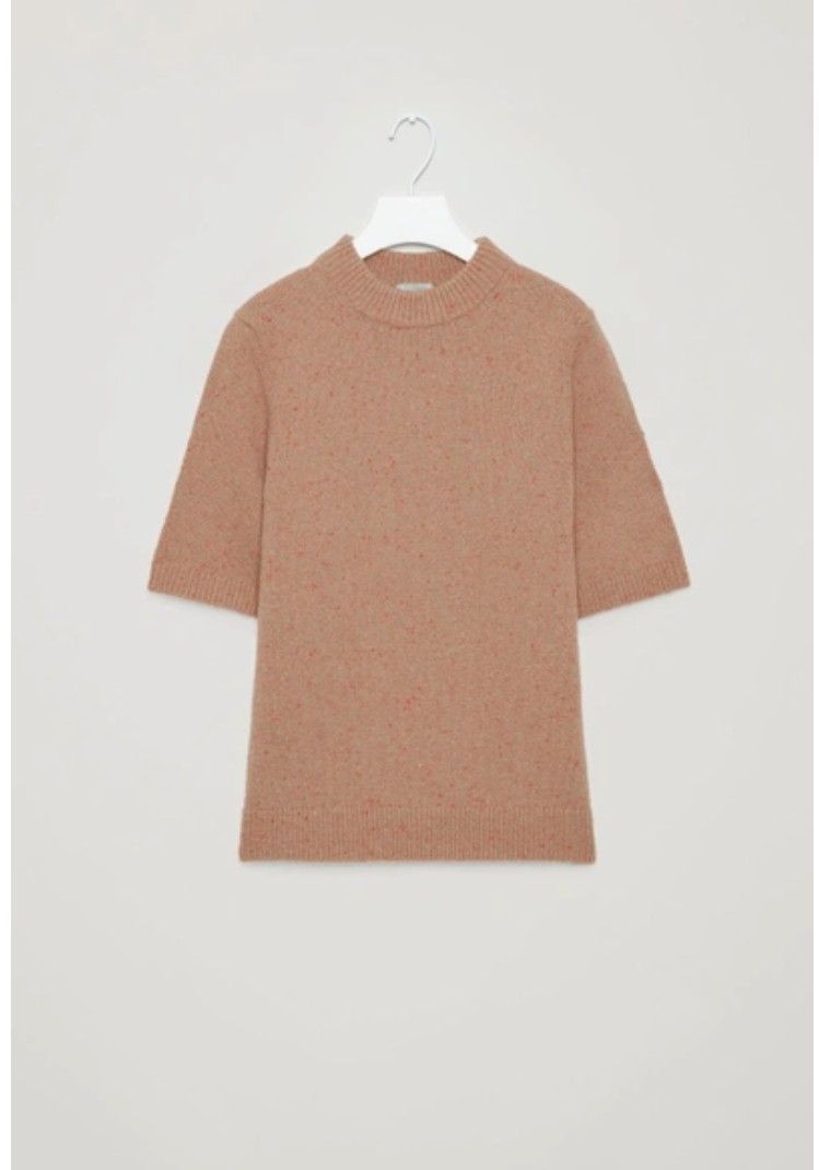 Cos hotsell speckled jumper
