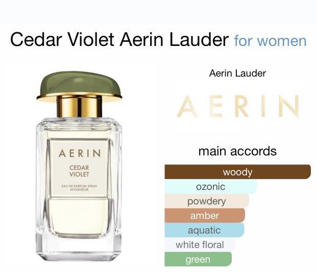 Decant Aerin Cedar Violet Beauty Personal Care Fragrance