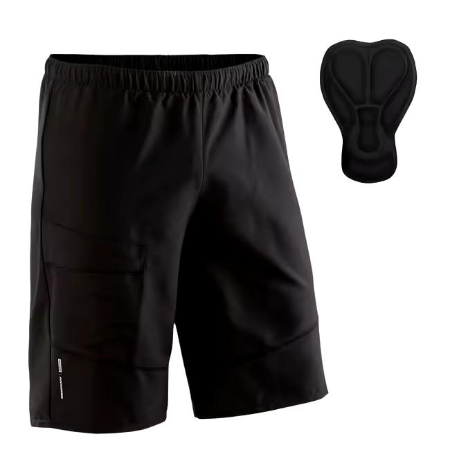 Decathlon rockrider st mountain bike shorts with chamois Men s Fashion Activewear on Carousell