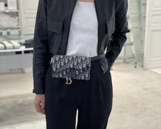 DIOR Saddle belt pouch