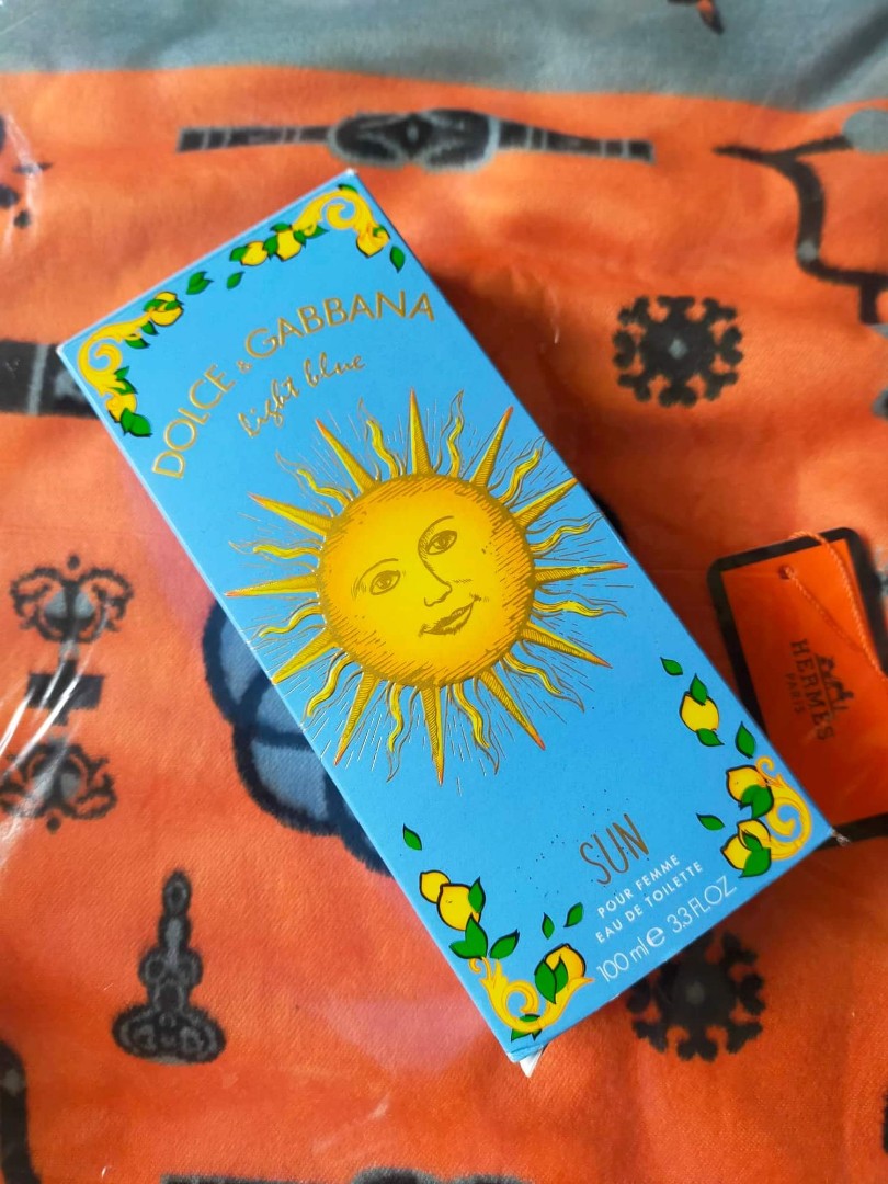 dolce & gabbana light blue Sun 100ml, Beauty & Personal Care, Fragrance ...