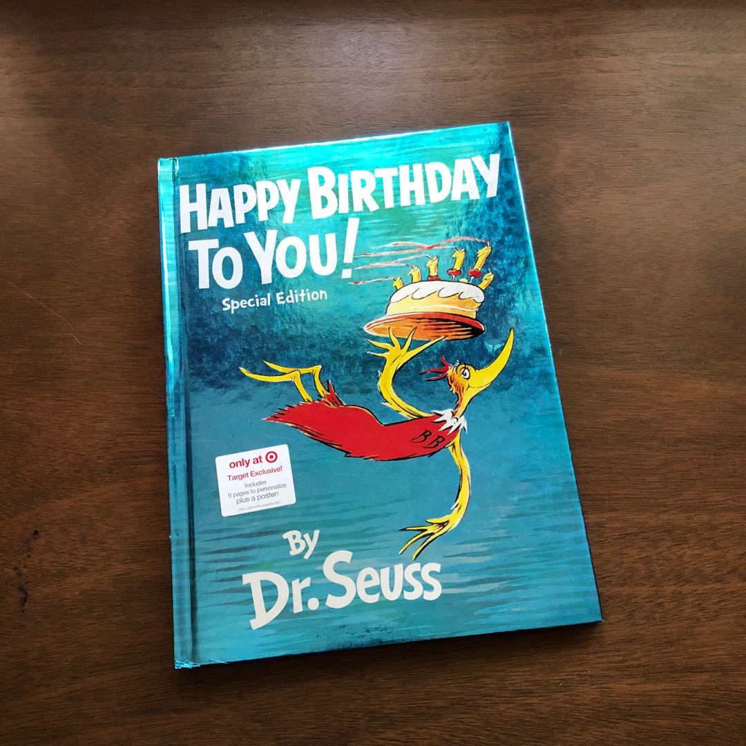 Dr Seuss Happy Birthday to You Special edition, Hobbies & Toys, Books ...