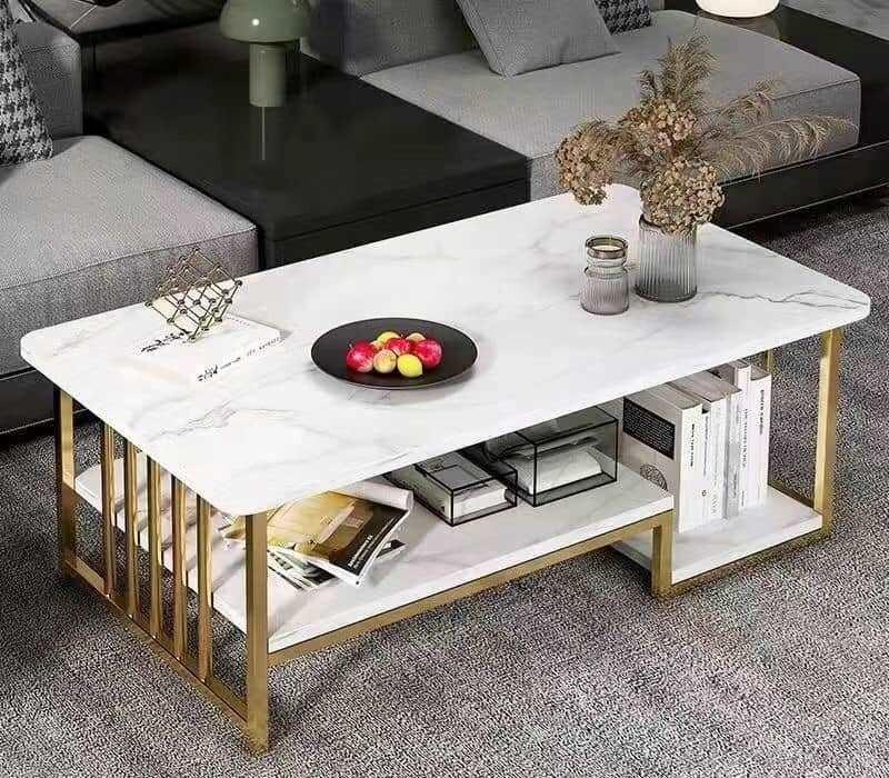 Elegant Center Table Marble Design, Furniture & Home Living, Furniture