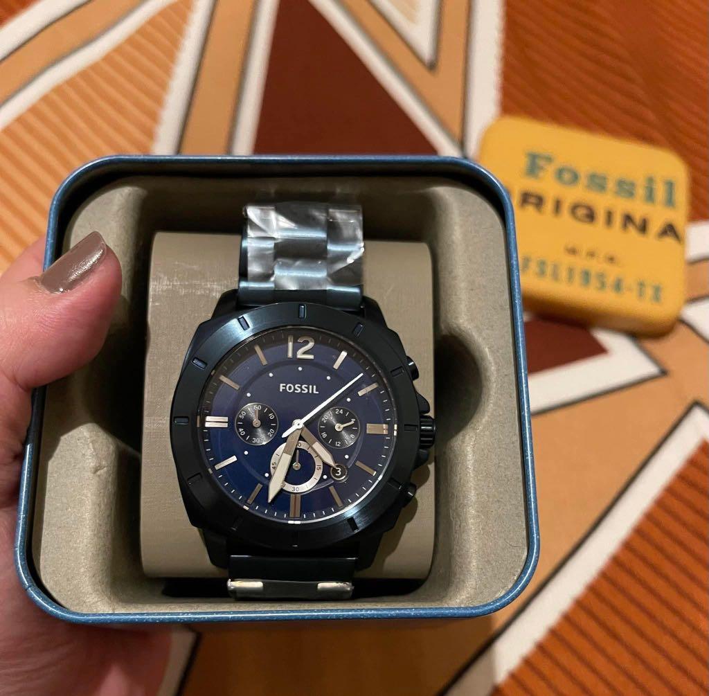 Privateer sport chronograph ocean sales blue stainless steel watch