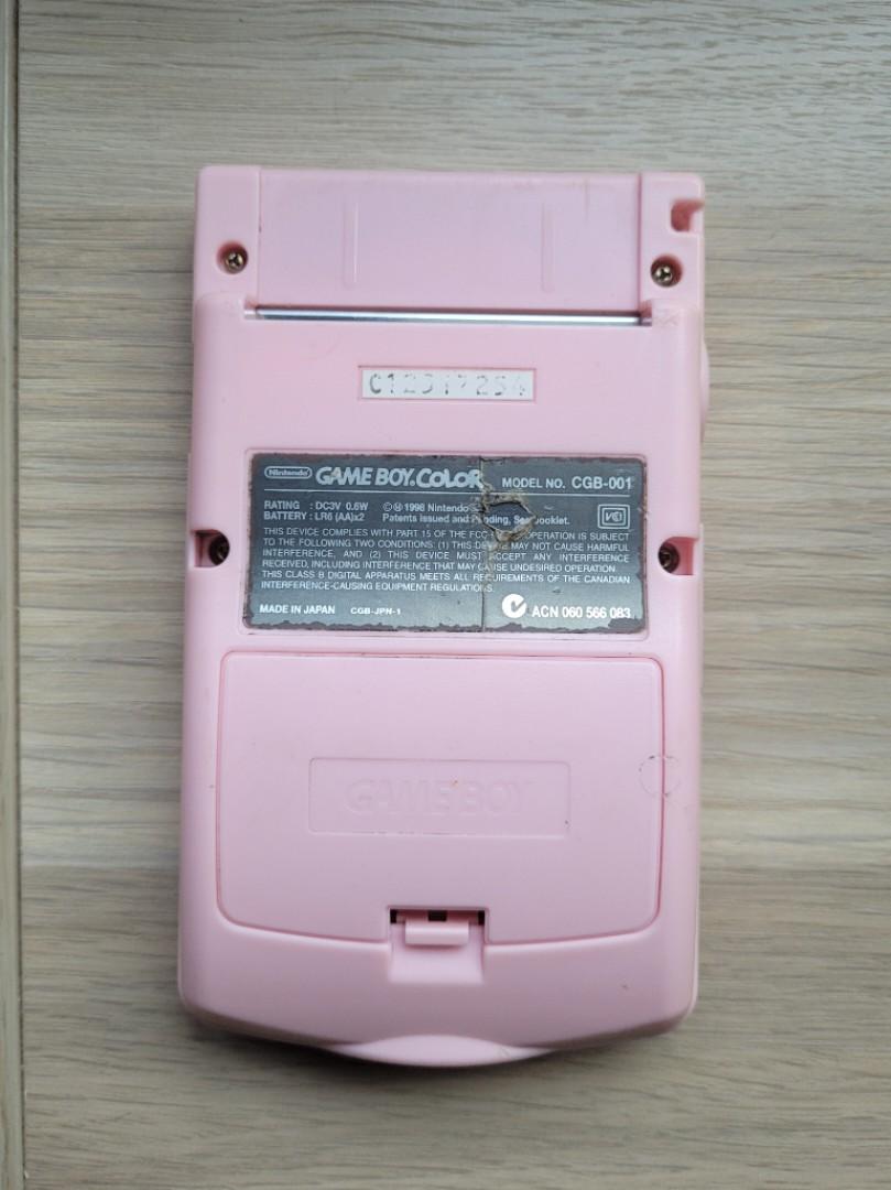Gameboy Color Hello Kitty Limited Edition Nintendo Game Boy GBC, Video