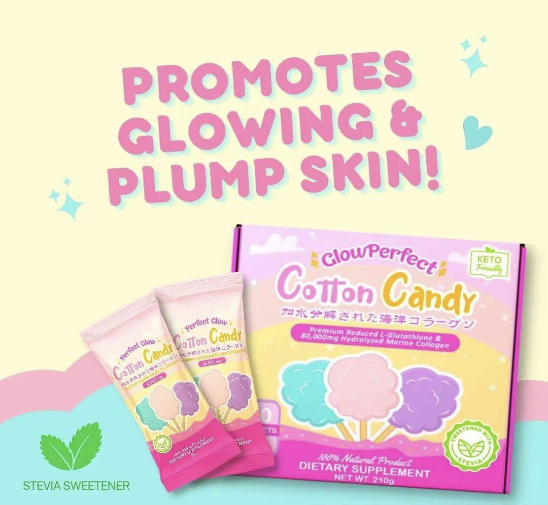 Glow Perfect Cotton Candy, Health & Nutrition, Health Supplements