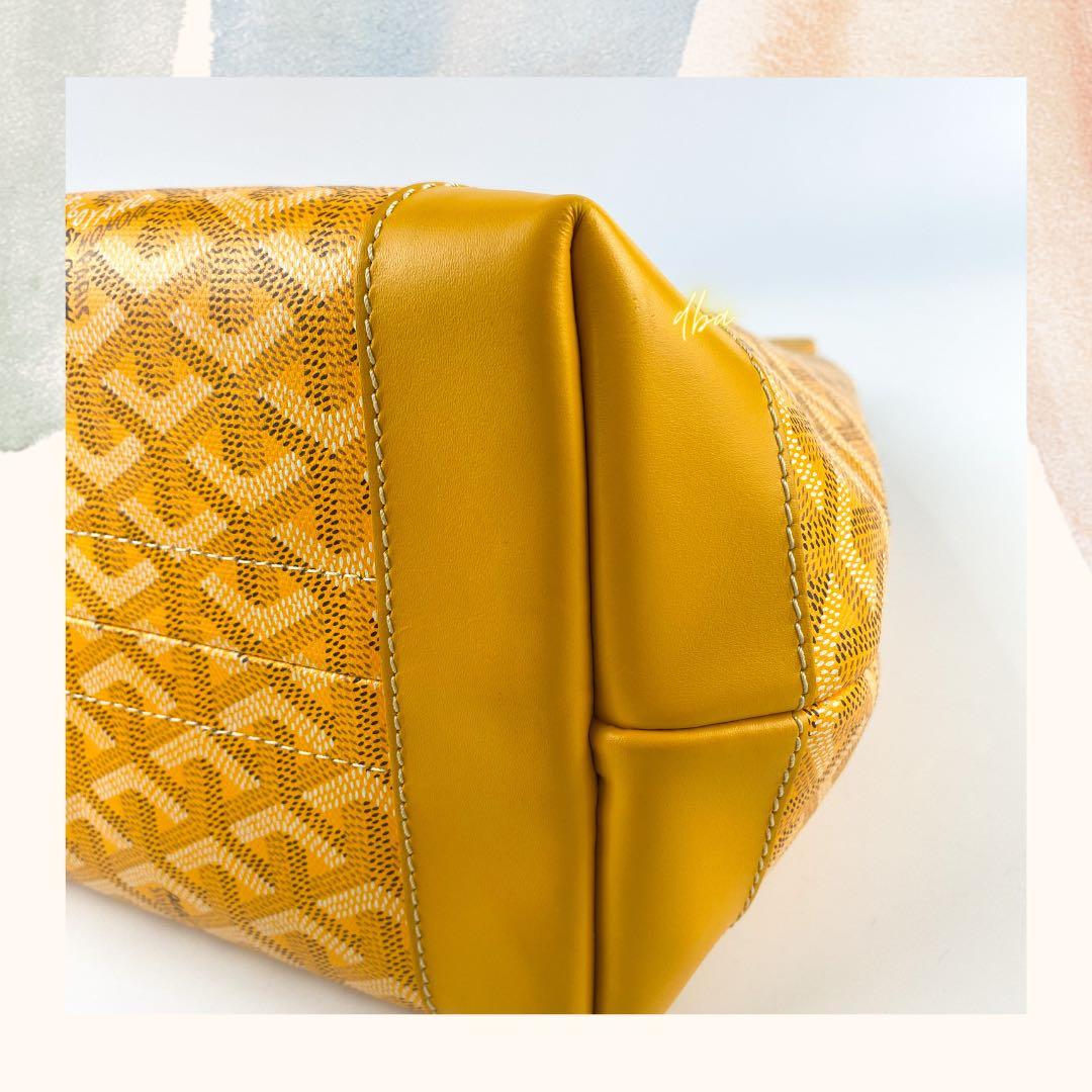 Maison Goyard Tote Bag Sac Bellechasse Biaude PM Yellow, Luxury, Bags &  Wallets on Carousell