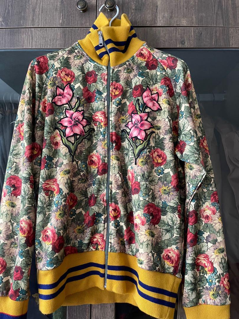 Gucci floral jacket mens new arrivals