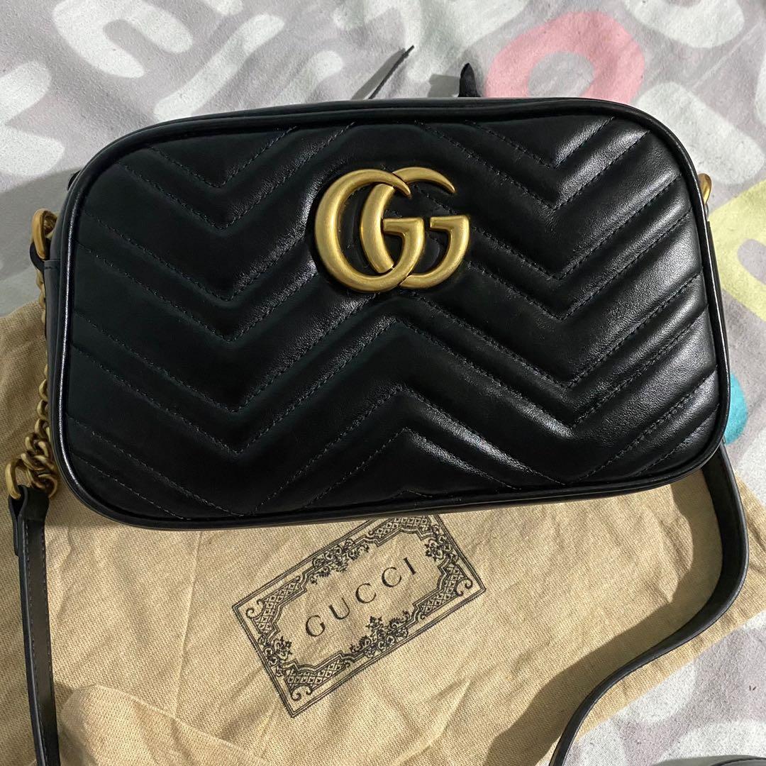 Gucci Marmont Camera Bag Small, Luxury, Bags & Wallets on Carousell