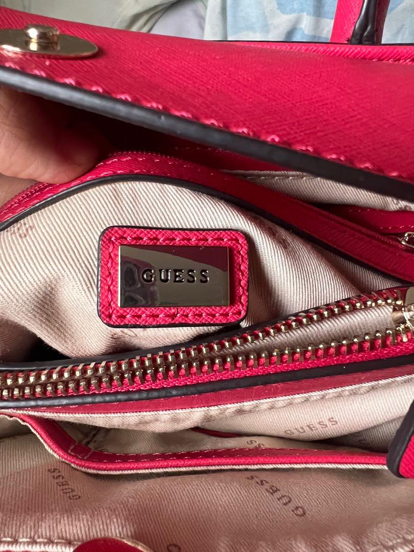 GUESS Georgiana Girlfriend Satchel Bag Luxury Bags Wallets on