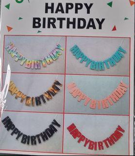 HAPPY BIRTHDAY BANNER