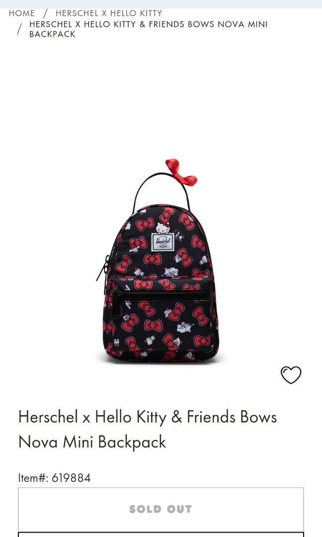 Herschel hello clearance kitty backpack