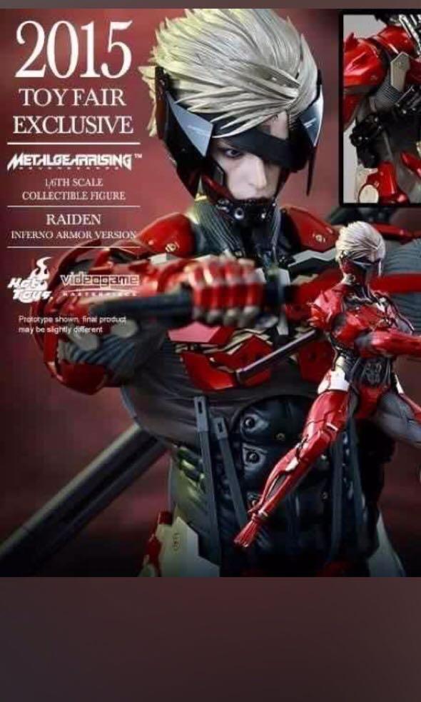 Hot Toys: Metal Gear Rising Revengeance - Raiden Inferno Armor Ver.