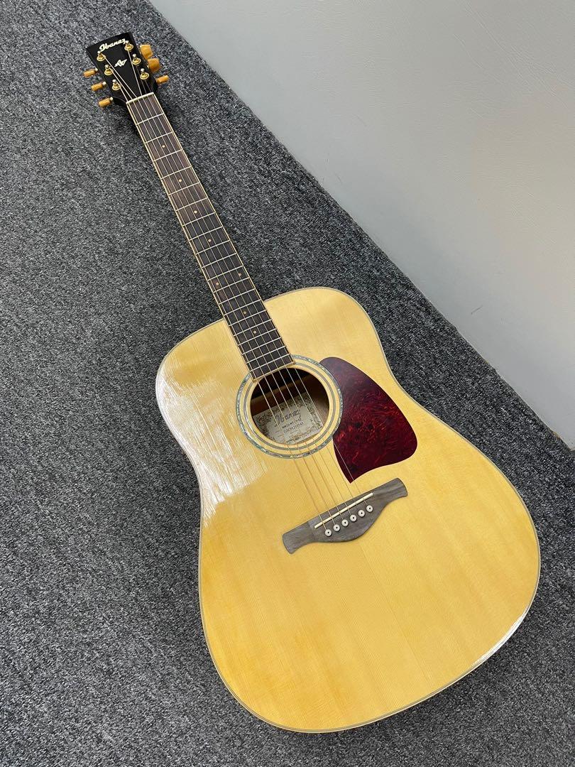Ibanez AW30 NT 2Y 02 Solid Top Acoustic Guitar with Bag 90 New