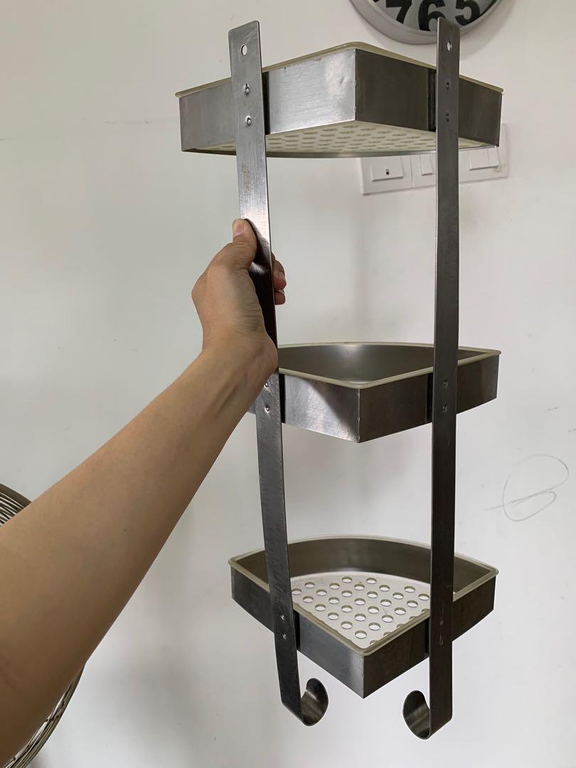 IKEA Brogrund Corner Wall Hanging Shelf Announcements on Carousell