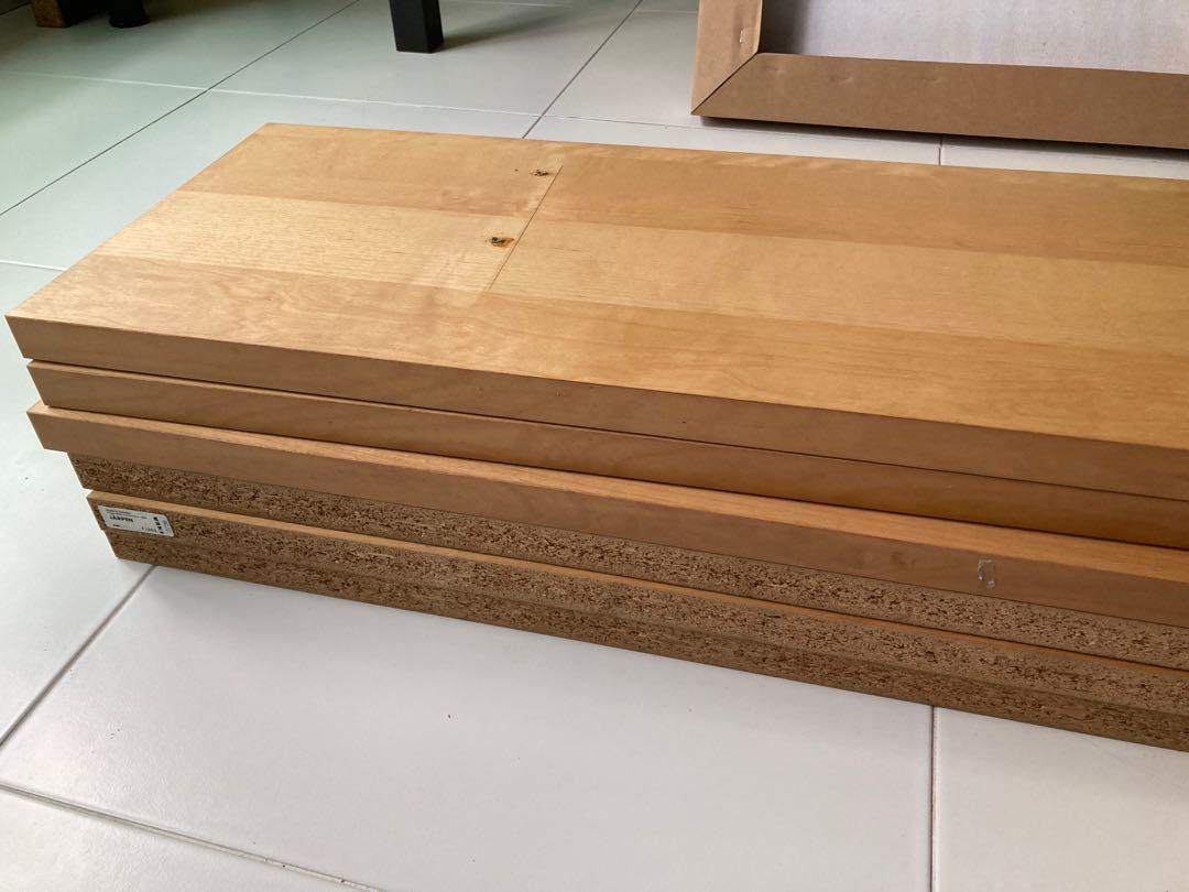 Heavy Duty IKEA Jarpen Shelves with Antonen System, Furniture & Home